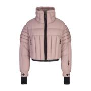 Roze Ski Jas Flims Moncler , Pink , Dames