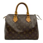 Pre-owned Fabric handbags Louis Vuitton Vintage , Brown , Dames