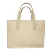 Pre-owned Leather handbags Loewe Pre-owned , Beige , Dames