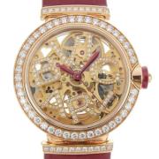 Pre-owned Metal watches Bvlgari Vintage , Red , Dames