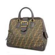 Pre-owned Canvas fendi-bags Fendi Vintage , Brown , Dames