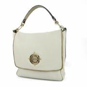 Pre-owned Leather shoulder-bags Loewe Pre-owned , White , Dames