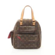 Pre-owned Canvas handbags Louis Vuitton Vintage , Brown , Dames