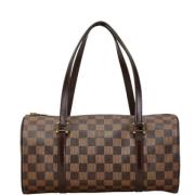 Pre-owned Canvas louis-vuitton-bags Louis Vuitton Vintage , Brown , Da...