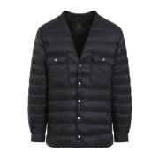 Rick Owens Buitenshirt Moncler , Black , Heren