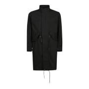 Rip Stop Lichtgewicht Jas Sacai , Black , Heren