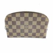 Pre-owned Canvas pouches Louis Vuitton Vintage , Brown , Dames