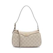 Pre-owned Canvas gucci-bags Gucci Vintage , Beige , Dames