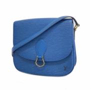 Pre-owned Fabric louis-vuitton-bags Louis Vuitton Vintage , Blue , Dam...