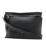 Pre-owned Leather shoulder-bags Loewe Pre-owned , Black , Dames