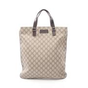 Pre-owned Leather gucci-bags Gucci Vintage , Beige , Dames