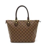 Pre-owned Canvas louis-vuitton-bags Louis Vuitton Vintage , Brown , Da...