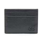 Pre-owned Leather wallets Balenciaga Vintage , Black , Dames