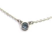 Pre-owned Metal necklaces Tiffany & Co. Pre-owned , Gray , Dames