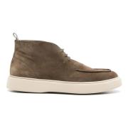 Suede Chukka Boots Frame 002 Style Officine Creative , Green , Heren