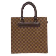 Pre-owned Canvas handbags Louis Vuitton Vintage , Brown , Dames