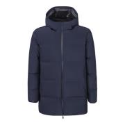 Gewatteerde Impact Parka Herno , Blue , Heren