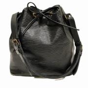 Pre-owned Leather louis-vuitton-bags Louis Vuitton Vintage , Black , D...