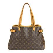 Pre-owned Fabric shoulder-bags Louis Vuitton Vintage , Brown , Dames