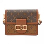 Pre-owned Canvas shoulder-bags Louis Vuitton Vintage , Brown , Dames