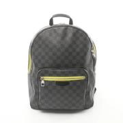 Pre-owned Canvas backpacks Louis Vuitton Vintage , Black , Heren