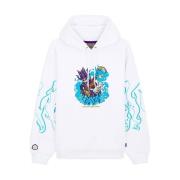 Lich King Hoodie Dungeons Dragons Wit Octopus , White , Heren