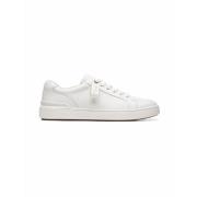 Stijlvolle leren sneaker CourtLite Move Clarks , White , Dames