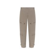 Rechte broek Fendi , Gray , Dames