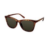 Bruine Resin Zonnebril voor Vrouwen Guess , Brown , Dames