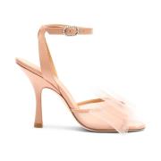 Blushing BOW 100 Sandal Stuart Weitzman , Orange , Dames