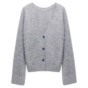 Casual O-Hals Trui Dorothee Schumacher , Gray , Dames