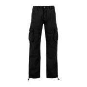 Cargo Jet Pant voor Mannen Alpha Industries , Black , Heren