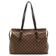 Pre-owned Canvas shoulder-bags Louis Vuitton Vintage , Brown , Dames