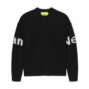 Zwarte Katoenen Crew Knit Trui New Amsterdam Surf Association , Black ...