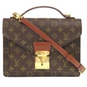 Pre-owned Fabric louis-vuitton-bags Louis Vuitton Vintage , Brown , He...