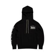 Luxe Kolom Hoodie Aries , Black , Heren