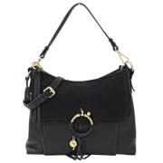 Pre-owned Leather handbags Chloé Pre-owned , Black , Dames