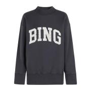 Stijlvol Sweatshirt voor Mannen Anine Bing , Blue , Dames