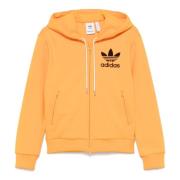 Track Hoodie Adidas , Orange , Dames