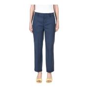 Korte Chino Broek Dondup , Blue , Dames