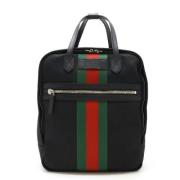 Pre-owned Canvas backpacks Gucci Vintage , Black , Dames