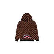 Stijlvolle hoodie voor modieuze uitstraling Sprayground , Brown , Here...