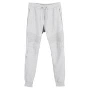 Pre-owned Cotton bottoms Balmain Pre-owned , Gray , Heren