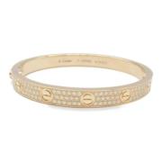 Pre-owned Rose Gold bracelets Cartier Vintage , Yellow , Dames