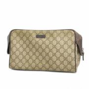 Pre-owned Plastic clutches Gucci Vintage , Brown , Dames