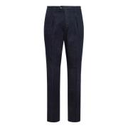 Stretch Denim Broek Boggi Milano , Blue , Heren