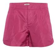 Pre-owned Fabric bottoms Miu Miu Pre-owned , Pink , Dames