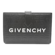 Pre-owned Leather wallets Givenchy Pre-owned , Black , Dames