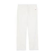 Raw Edge Olifant Flare Jeans Amish , White , Heren