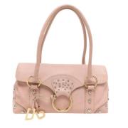 Pre-owned Leather handbags Dolce & Gabbana Pre-owned , Pink , Dames